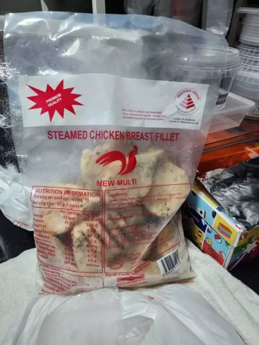Steamed Chicken Breast Fillet 1KG Seasoned photo review