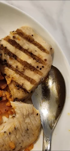 Steamed Chicken Breast Fillet 1KG Seasoned photo review