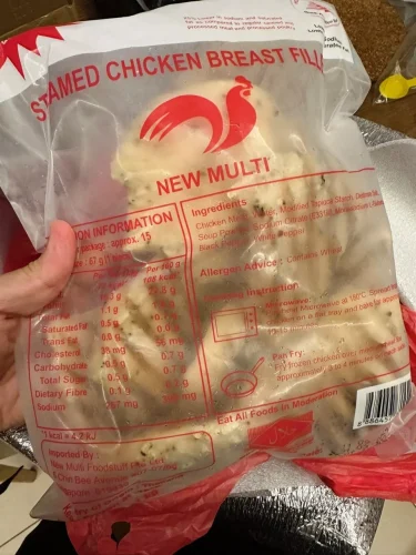 Steamed Chicken Breast Fillet 1KG Seasoned photo review